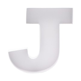 12" Cardboard Letter Fillable Shaped Tray Paper Mache Sweets Birthday Charcuterie (J)