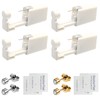 4 PCS Self Ear Piercing Gun Kit, Disposable Ear Piercing