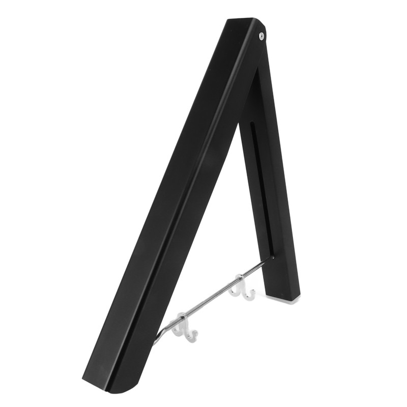 Retractable Clothes Hanger Rack Foldable Wall Mounted Aluminium Folding Clothes