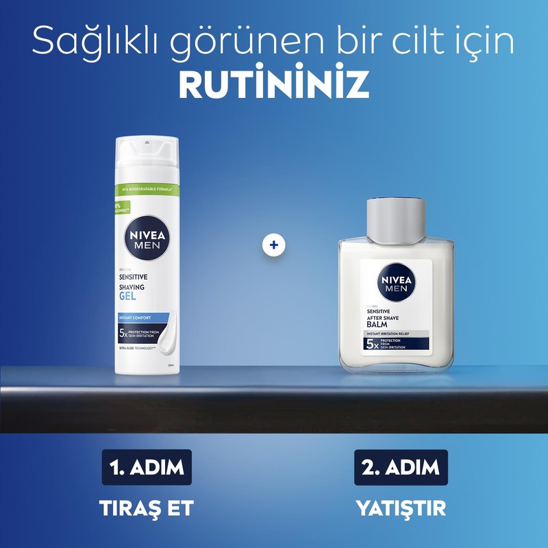 Nivea For Men Sensitive Soothing Shaving Gel 200ml