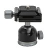 Mini Aluminum Alloy Ball Head 360° Panoramic Ball Head with