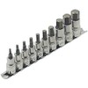 JET 601802-10-Piece 3/8-inch Drive S.A.E. Hex Bit Socket Sets