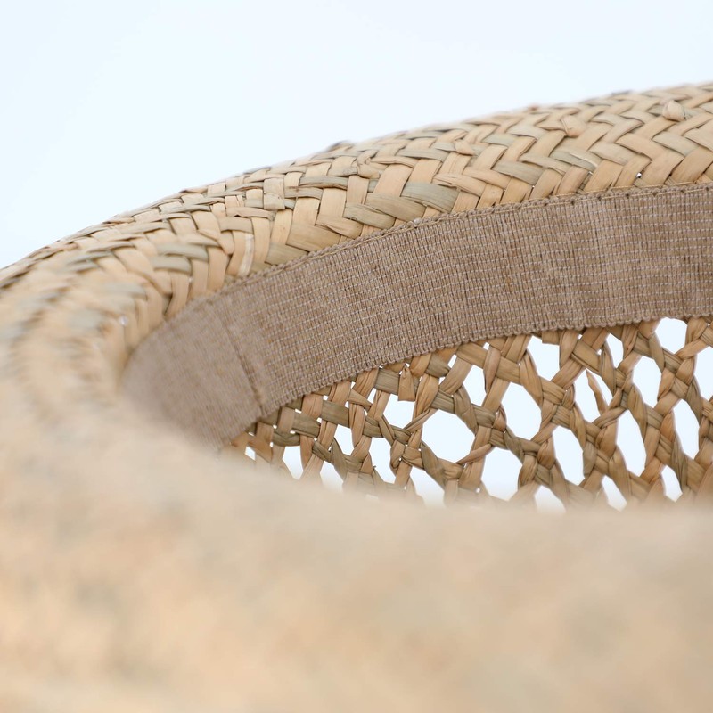 Classic Bogart Straw Hat Bogart hat summer hat (L/58-59 -