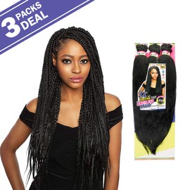 Mane Concept Braids A Fri-Naptural BRD308 3X I Define Easy Knotless Braid 52" (3-PACK, 2)