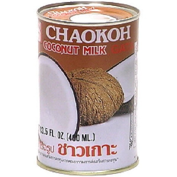 Chaokoh Coconut Milk, 13.5 Fl Oz (Pack of 8)