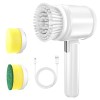 TSUINZ 1Pcs Foldable Dishwashing Brush Multifunctiona