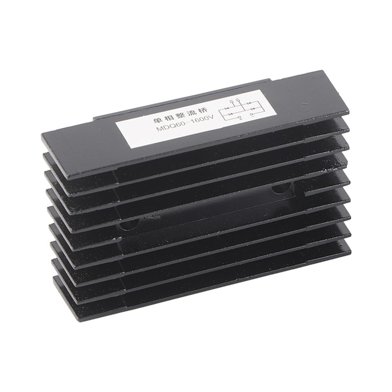 2 Pcs Bridge Rectifier MDQ60A 1600V Isolated Mounting Base Current