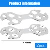 2Pcs Multipurpose Bike Spanner Wrench for Bicycle Repairment Tools 10