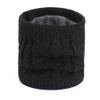 HDCMLF Neck Warmer, Women's, Men's, Rib Knit, Brushed Lining, Double