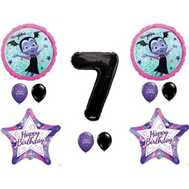 Vampirina Vampire Girl 7th Birthday Party Balloons Decoration Supplies Seventh