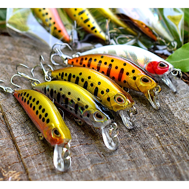 trifyd ® - Pack of 5 trout swimming fish, 6