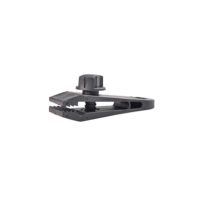 Takelablaze Tent Clips, Camping Fixation, Tarp Clips, Plastic, Strong Clamp