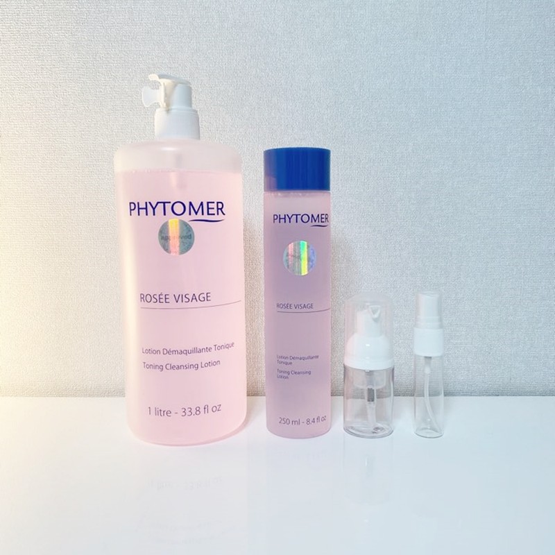 pitomer Phytomer Rose Visage Non-Alcoholic Toner 250ml+Container / 피토메르 로제비자쥐