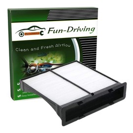 FUN-DRIVING White FD 930 Filtro de aire de cabina para Forester (2009-2018), WRX (2014-2018), WRX STI (2014-2018), XV Crosstrek (2013-2015), Crosstrek 2016, Impreza (2008-2017) 0930