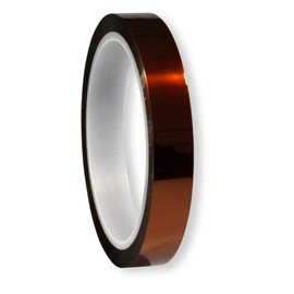 Scotle Kapton Tape Heat-Activated of 269 Up To 400 °C, 15 mm x 33 m/RW KF1533