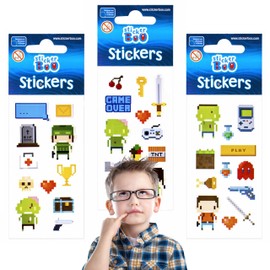 Sticker Set for Kids, Game Theme Stickers