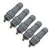AOHUA IP68 Waterproof Connector (5-Pack), M16 2-Pin Industrial/Aviation Connector, (300V/10A)
