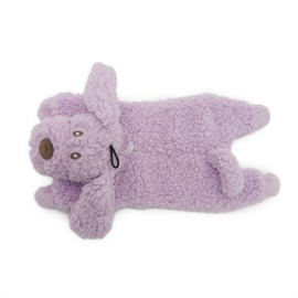 AROMADOG Calm Fleece Laying Down Dog, Soothing Dog Toy, Made With Lavender Blend of Therapeutic Grade Essential Oils (33cm)