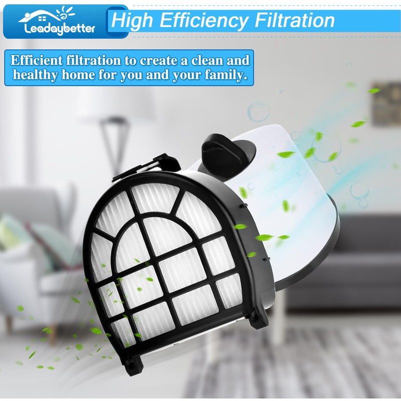Leadaybetter Filter Replacement for Shark LZ600 LZ601 LZ602 LZ602C APEX
