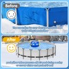 4 x 4 Ft Pool Pillows for Above Ground Pools,