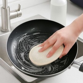 Esponja de baño, 4Pzs Zacate para Cuerpo, Esponja exfoliante corporal, Adecuada para Cubiertos, Utensilios de Cocina, Baños