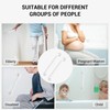 16 Inch Grab Bars for Wall White, Safety Shower Grab