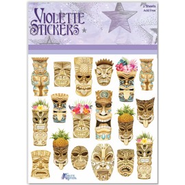 Violette Stickers Tikis