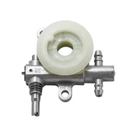 Chainsaw Oil Pump, 25cc Oil Pump for 25cc Chainsaw Oil Pump and Worm Gear for Chinese Chainsaw