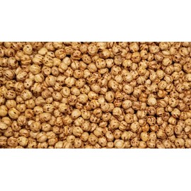 Chickpeas, Yellow double roasted unsalted, No Salt, Tasty Snack, Plant-Based Protein, Versatile, Energy, Garbanzo beans, All Ages, Packed in a Resealable Pouch Bag of 5 lbs. (80 oz.) by Presto Sales LLC