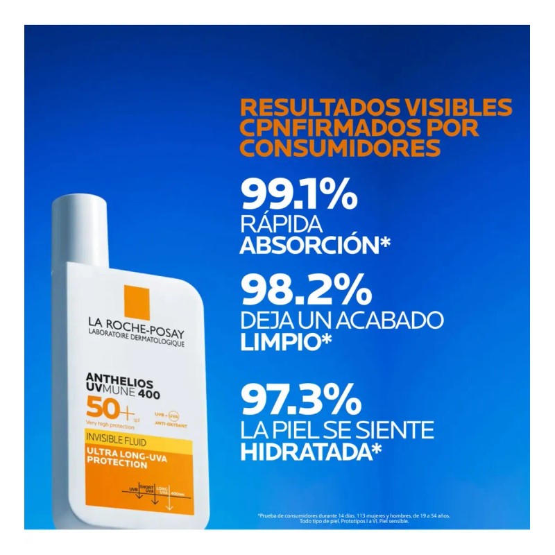 La Roche-Posay Anthelios Uv Mune 400 Fluido Invisible 50ml
