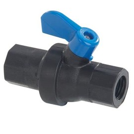 IPW Industries Inc-Watts-BV250B Flowmtic Straight Ball Valve 1/4 in QC Black