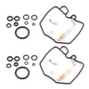 2 Sets Motorcycle Overhaul Carburetor Rebuild Kit Fit for Honda