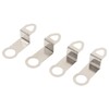 Clock Repairing Replacement Kit with Walnut Wood Hands and Quartz