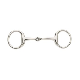 Small Ring Eggbutt Snaffles/Weymouth Bradoons Single Jointed Eggbutt 4.75" 50mm 14mm