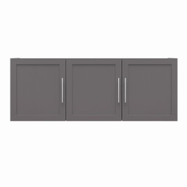 SystemBuild Evolution Camberly Framed Wall Cabinet, 54", Graphite Gray
