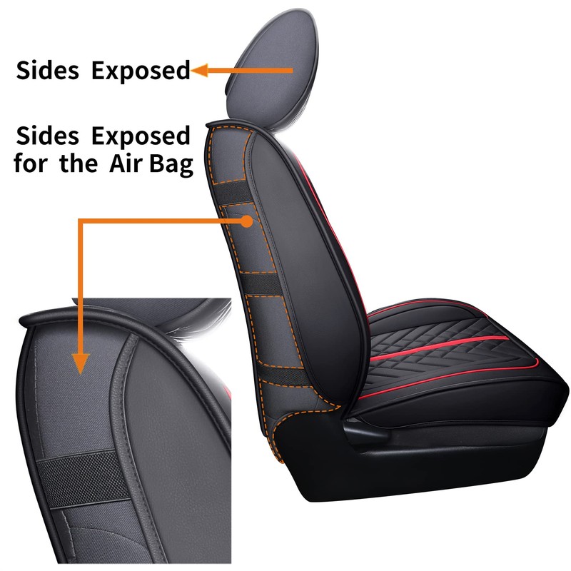 Tomatoman Tacoma Seat Covers Compatible with Toyota Tacoma 2005-2023 2024