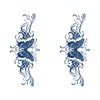 Jagua Tattoo Tattoo Stickers, 2 Weeks Disappearing Henna Tattoos Real