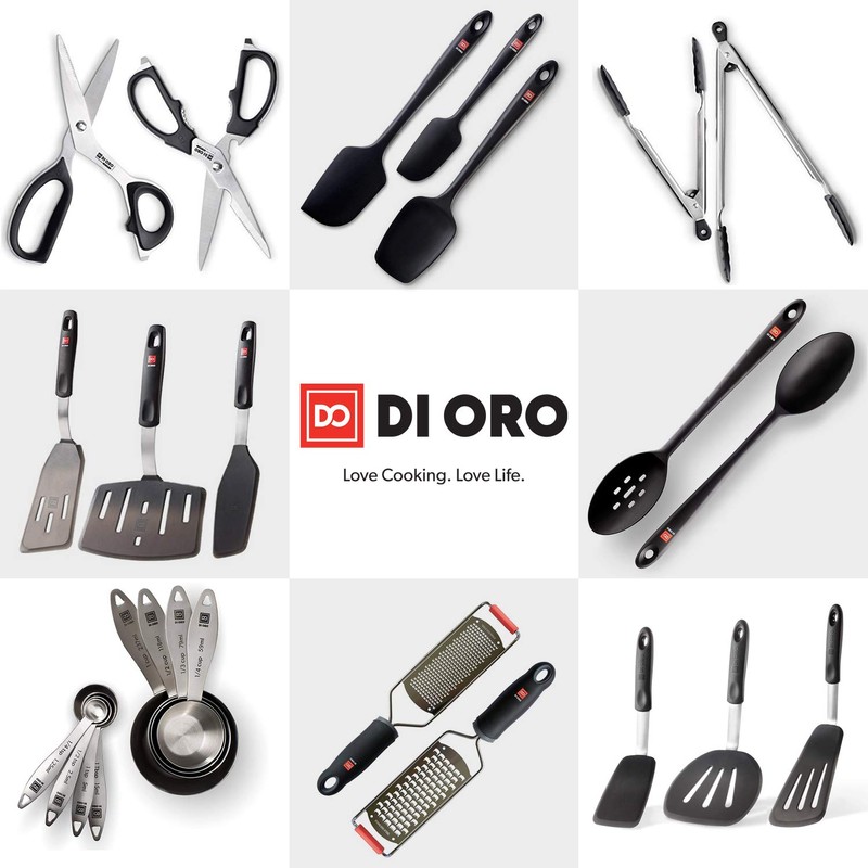 DI ORO® 4-Piece 18/8 Stainless Steel Measuring Spoons Set -