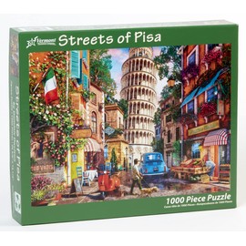 Vermont Christmas Company Streets of Pisa Jigsaw Puzzle 1000 Piece