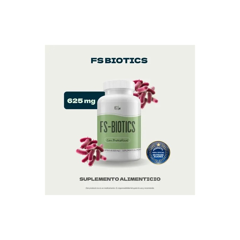 Probióticos Fs-biotics De Naturalslim De Frank Suárez