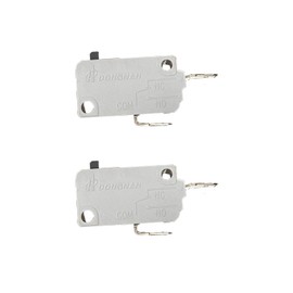 KW3A Microwave Oven Door Switch 16A 125/250V Door Interloc (2 Pack Normally Open & 1 Normally Close）Microwave Oven Door Switch Replacement Part
