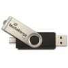 MediaRange USB 2.0 Kombo-Speicherstick 16GB - Combo Flash-Laufwerk mit Micro