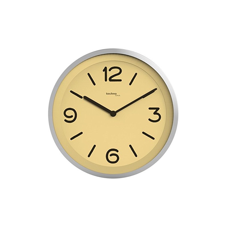 Technoline WT 7400 Super Chic Modern Wall Clock with Night