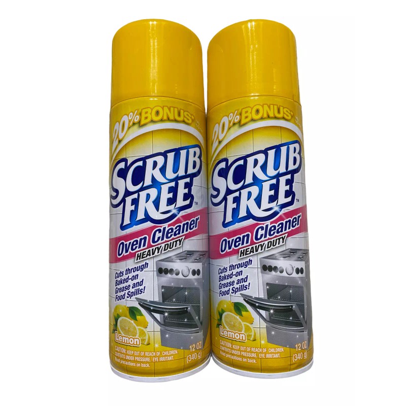 Scrub free Professional oven cleaner lemon heavy duty Pk of