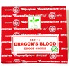Satya Nag Champa Incense Cones, Dragons Blood Scent, 4 Packs
