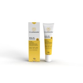 CICAMANUKA - Reparierender Lippenbalsam mit Manuka-Honig IAA15+ - Unterstützt die Lippenreparatur - Bio-zertifiziert - 15 ml