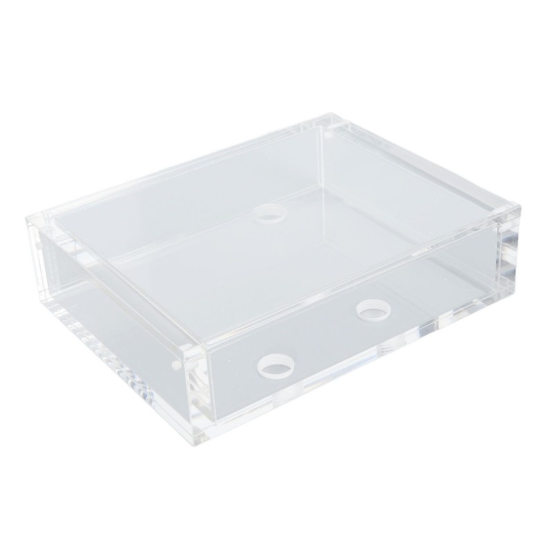 Computer Water Cooling Reservoir Rectangle Transparent Acrylic PC Water Cooling