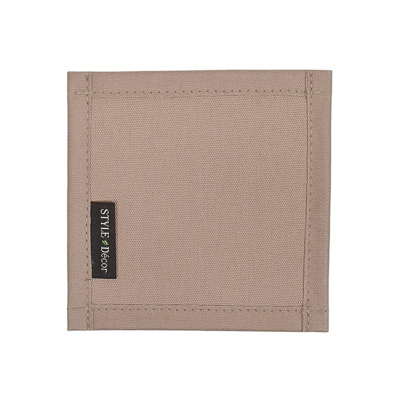 Style Decor W3003510 Coasters, Laminate, Fashionable, Cloth, Set of 4,