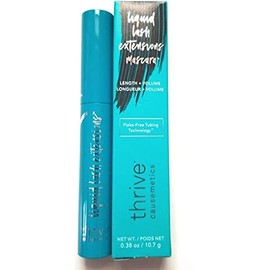 Liquid Lash Extension Mascara Crystal Brown, Long-Lasting, Dramatic Extension, Smudge-proof, Hypoallergenic Formula .38oz
