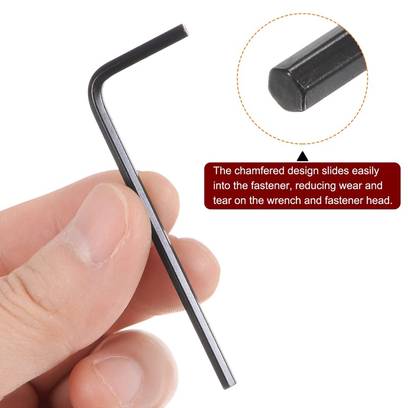 sourcing map 30pcs Hex Key Wrench 2.5mm Metric CR-V L